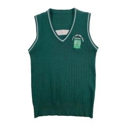 Order green cold vest school uniform custom-made V-neck embroidered LOGO primary and secondary school uniform school uniform supplier SU323 Order green cold vest school uniform custom-made V-neck embroidered LOGO primary and secondary school uniform school uniform supplier SU323